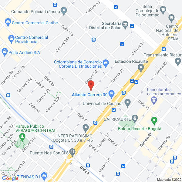 Mapa de Force Factory S.A.S.