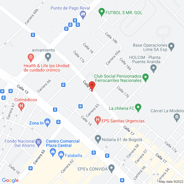 Mapa de Formaplac S.A.