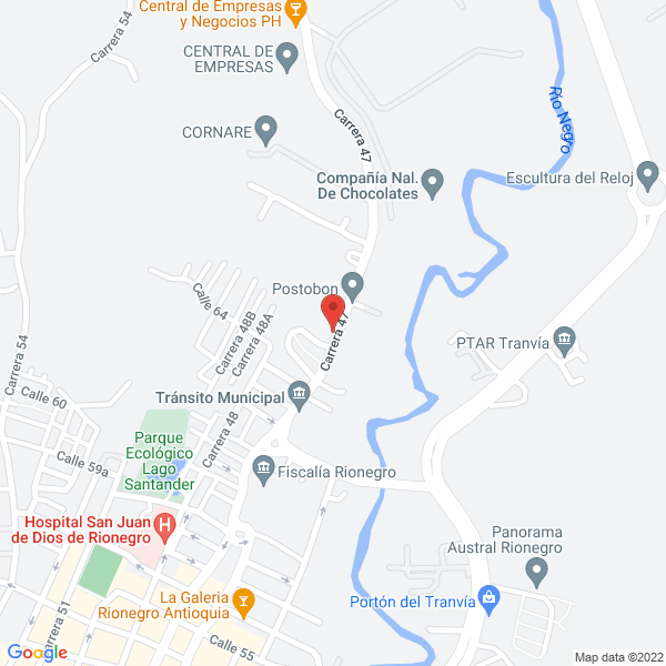 Map of Fundación Albeiro Vargas & Angeles