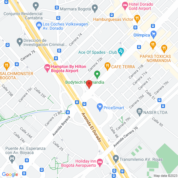 Mapa de Fundación Aprender A Vivir