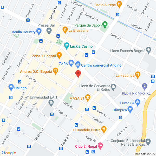 Mapa de Efectivos Tat S.A.S.