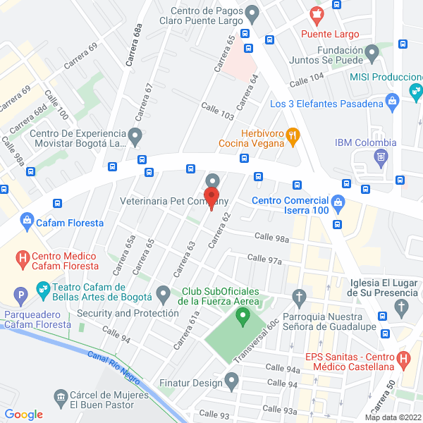 Mapa de Ehm Ingenieria S.A.S