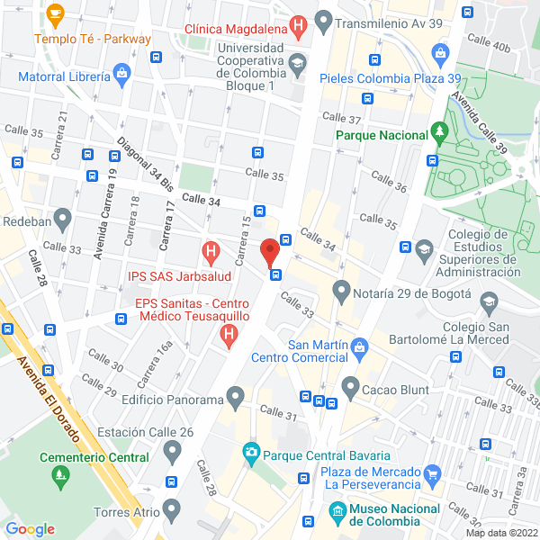 Mapa de Eife Ltda