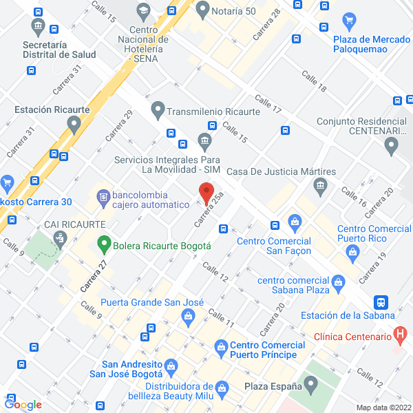Mapa de Ferrospina Import S.A.S.