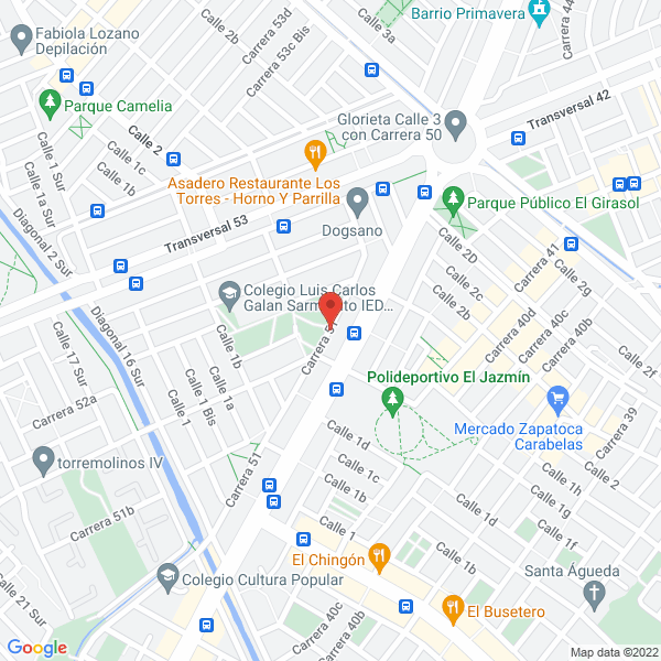 Mapa de Fervicolor & Cía. Ltda.