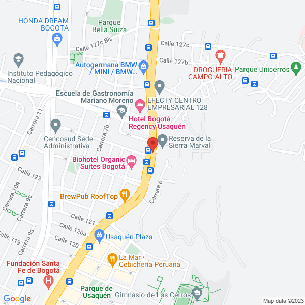 Mapa de Fgr Colombia Soluciones En Seguros S.A.S.