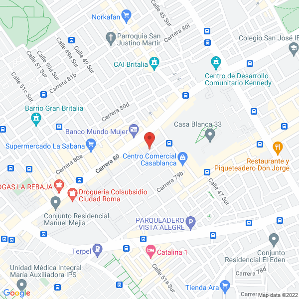 Mapa de Fidetraducciones Ingles - Español
