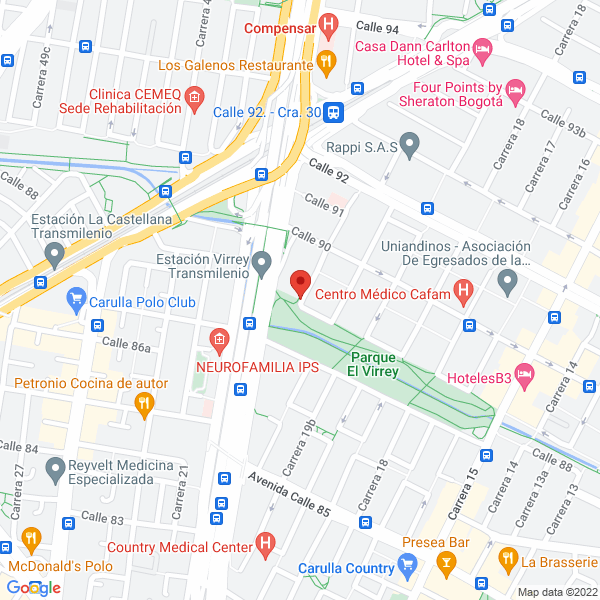 Mapa de Flores Petaluma Ltda.
