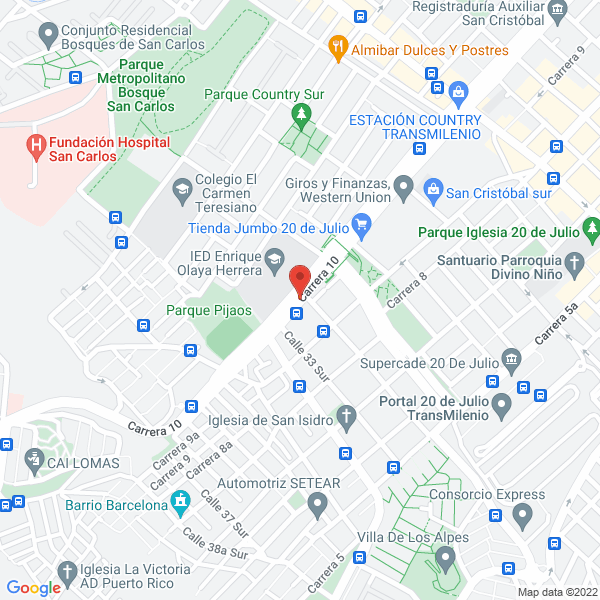 Mapa de Flórez Buitrago Luz Marina
