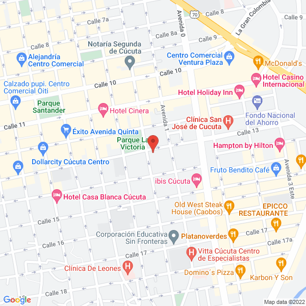 Map of Jorge Luis Flórez Pérez