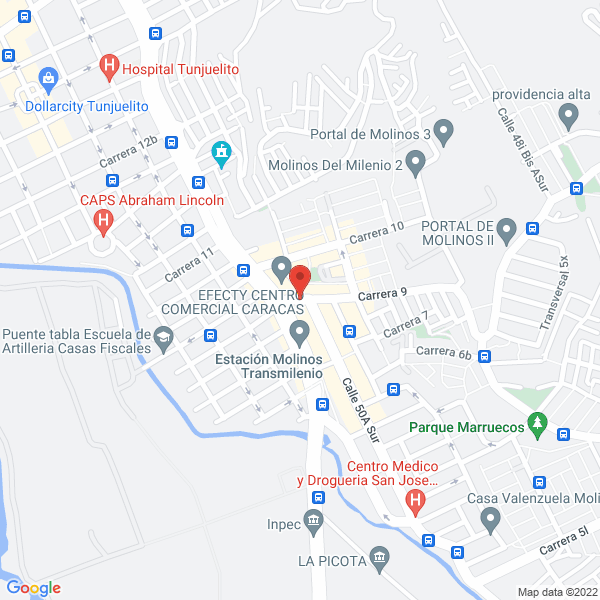 Mapa de Ferreteria Electrogas