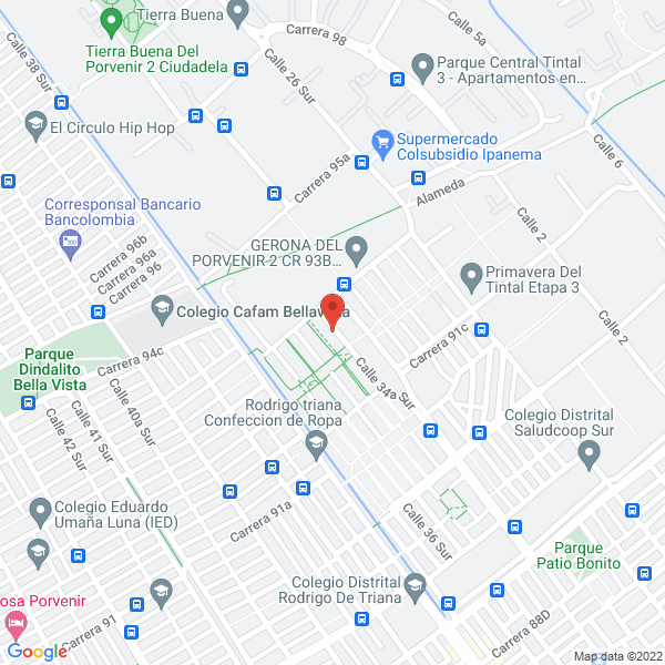 Mapa de Extractores A&V Ltda.