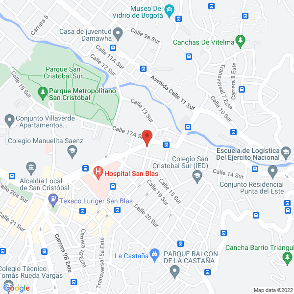 Mapa de Eymac S.A.S.