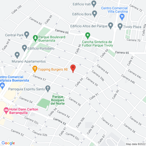 Map of F&F Carbonell S.A.S.