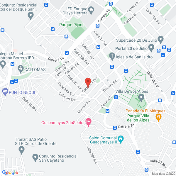 Mapa de Fábrica De Divisiones Para Oficinas