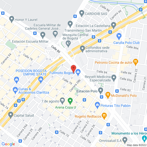 Mapa de Fersa Ltda