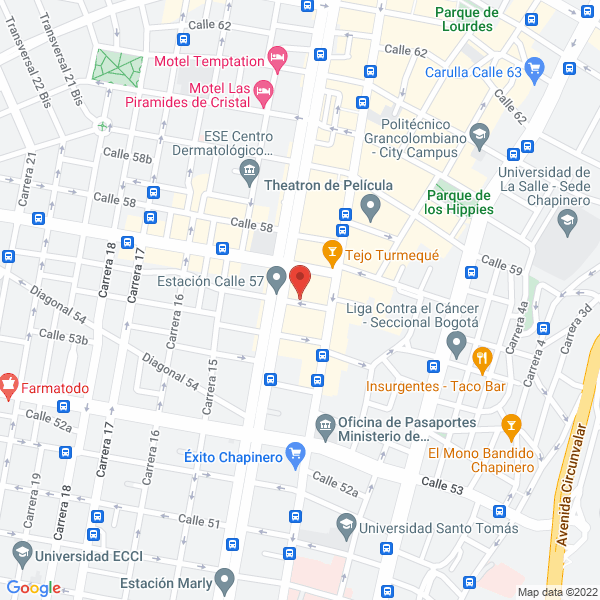 Mapa de Festa S.A.S.