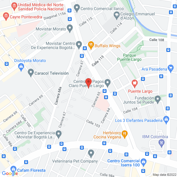 Mapa de Festino Ltda.