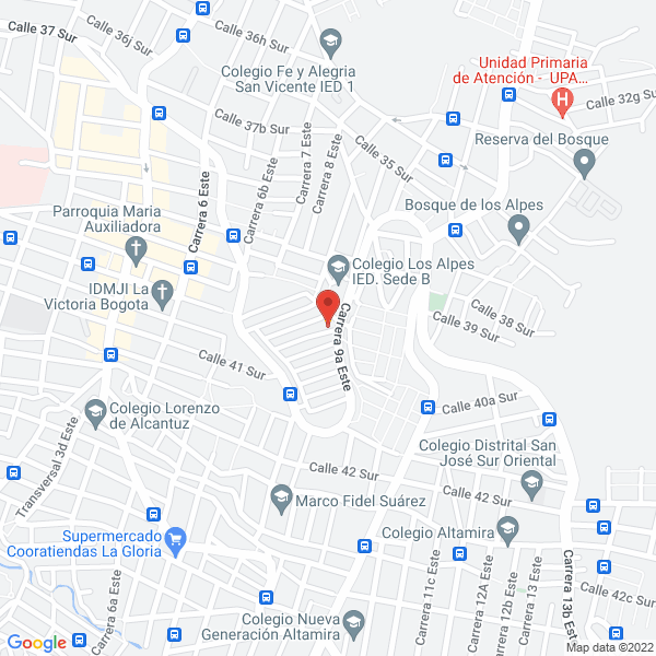 Mapa de Fabricación Y Montajes S.A.S.