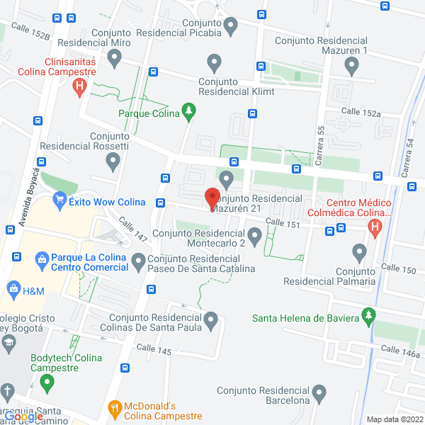 Mapa de G S M Trading & Cía. S. En C.