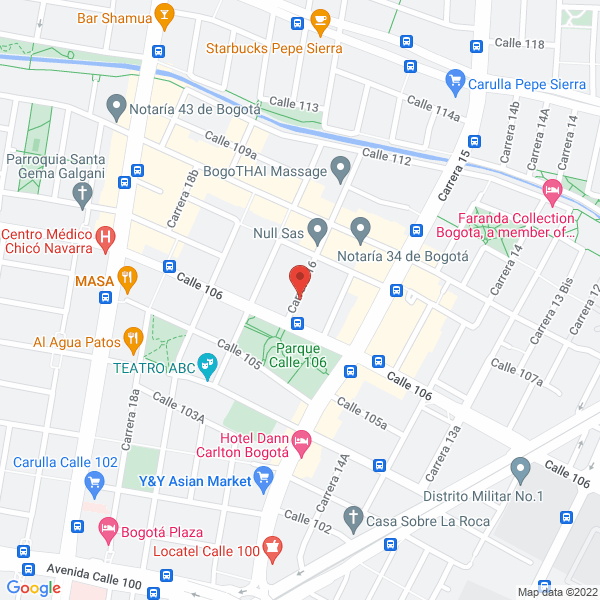 Mapa de G Y R Colmarkha S.A.S.
