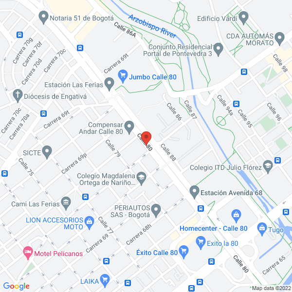 Mapa de Gabrimotor Ltda.