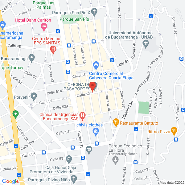 Map of Floristería D'Caché