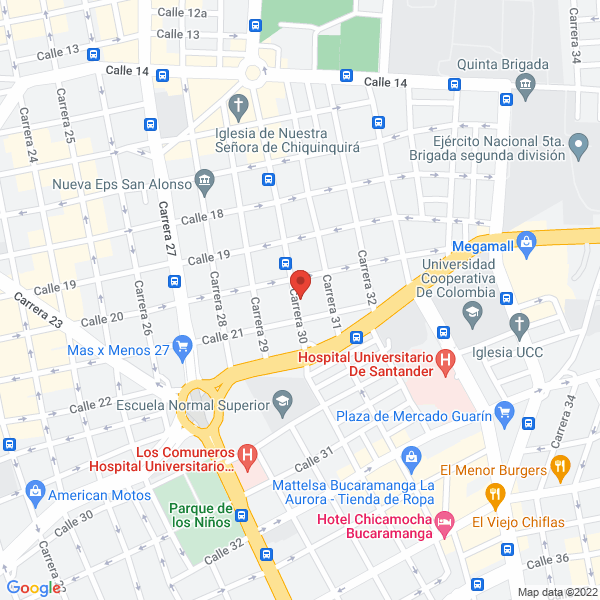 Map of Floristería El Palacio De Las Flores