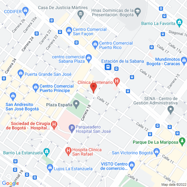 Mapa de Floristería San Carlos Zipaquirá
