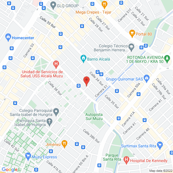 Mapa de Flowermat Colombia Ltda.