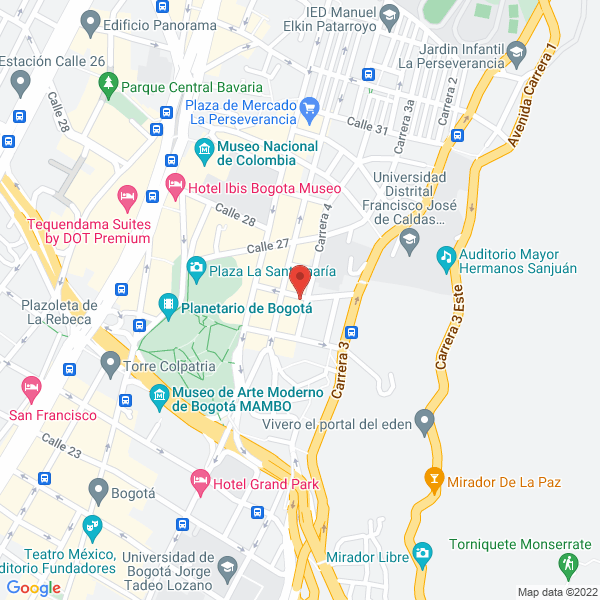 Mapa de La Monapizza