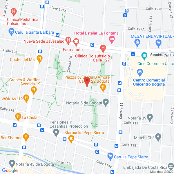 Mapa de G & G Inverline C.P. Ltda.