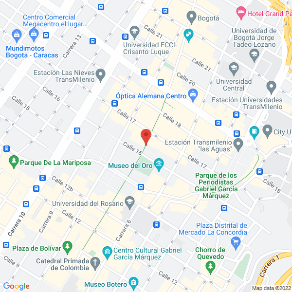 Mapa de El Cedro Cooperativa