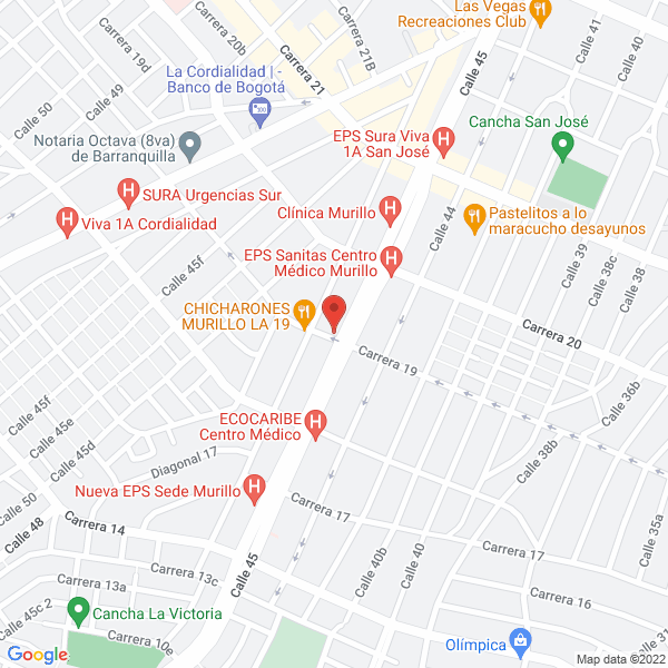 Map of El Cerdito Sabrosón