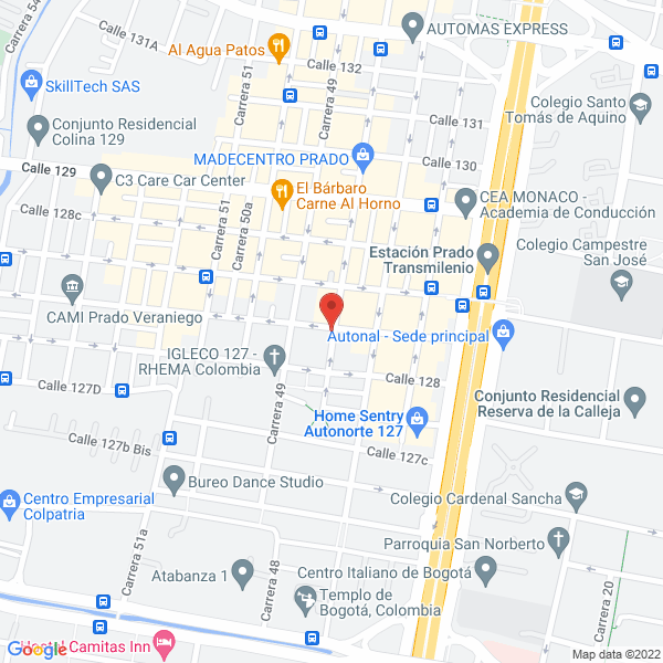 Mapa de El Churrasco De Apa S.A.S.