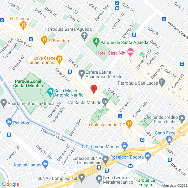 Mapa de El Fogón Del Pollo