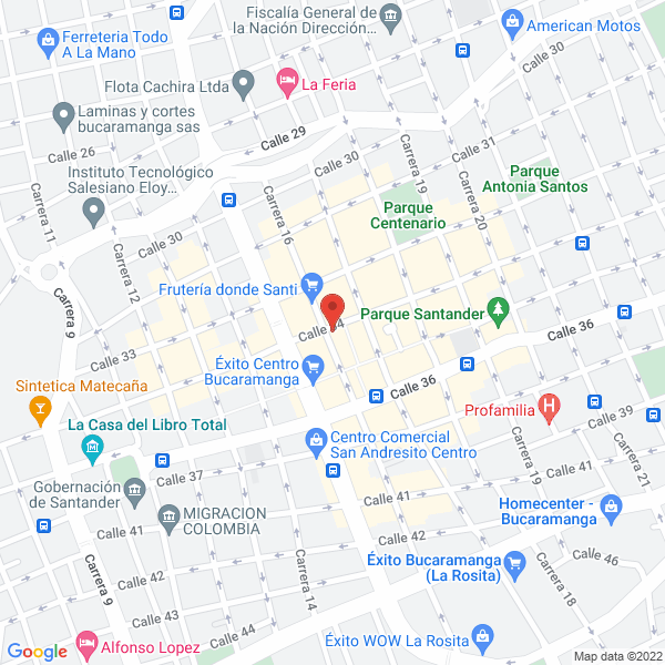 Map of El Punto Del Hogar