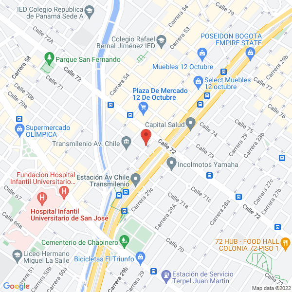 Mapa de Ferreteria Al Diaz