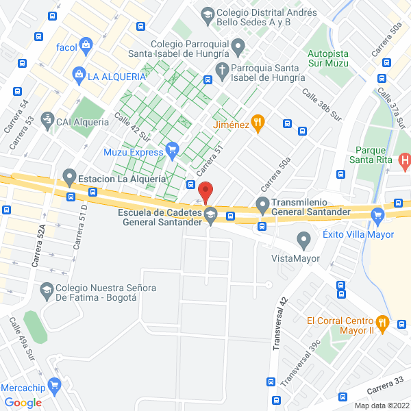 Mapa de Ferretería Comercial De La Construcción Ltda.