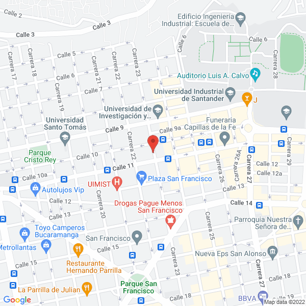 Map of Ferretería El Albañil