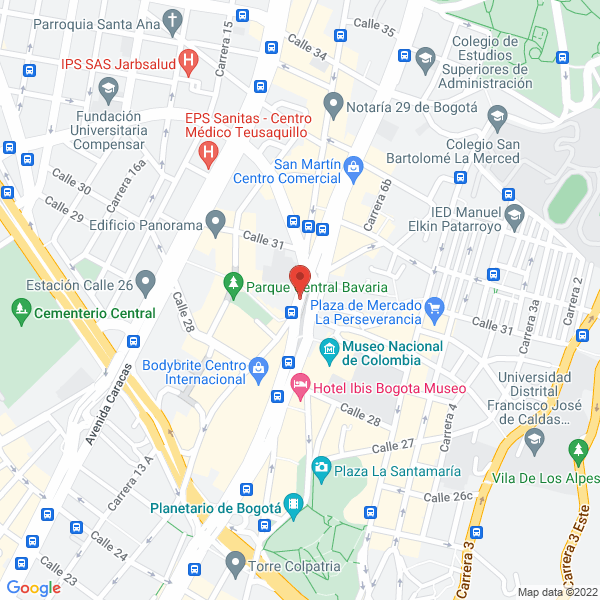 Mapa de Fundacion Tiabambi Colseguros