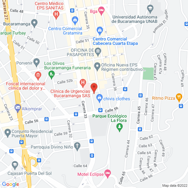 Map of Fundación Uaque Educación Paratodos