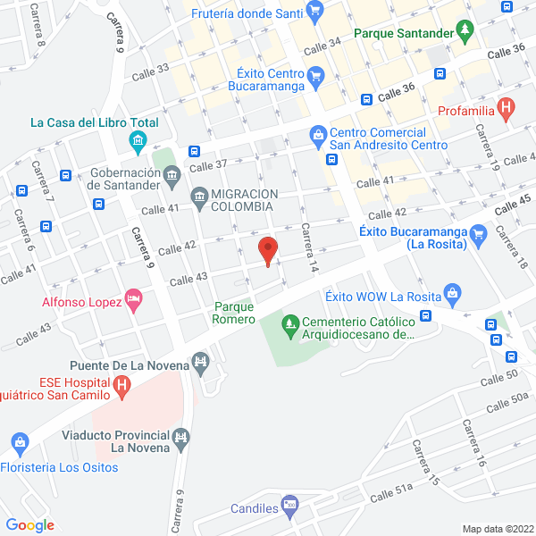 Map of Funeraria San Pablo