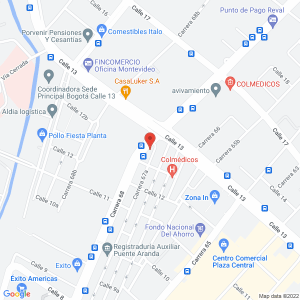 Mapa de Futonia, Colchones Y Futones