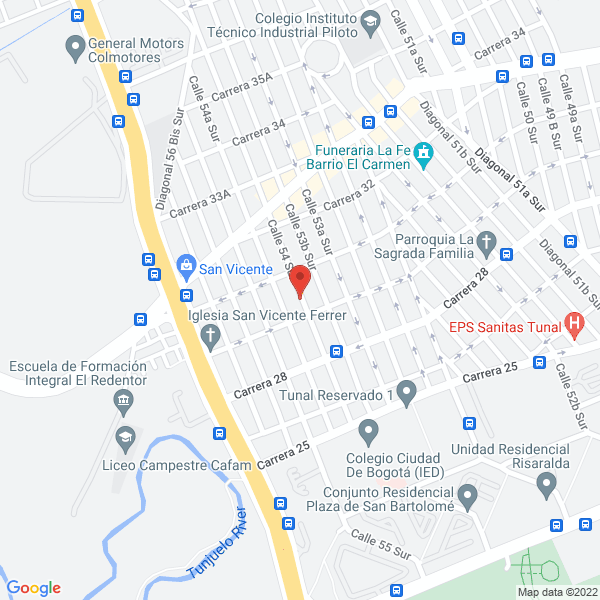 Mapa de Gaviria Rivera Adalber