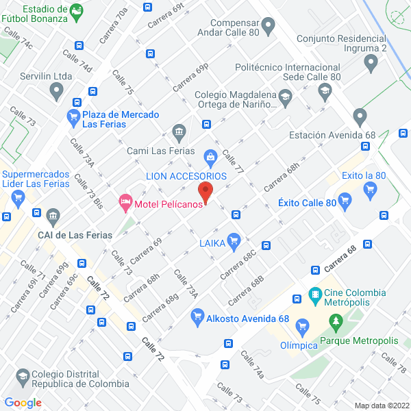 Mapa de General Supply Depot S.A