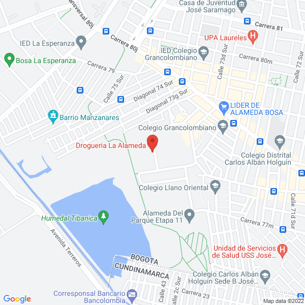 Mapa de Gerbera Comercial S.A.S.