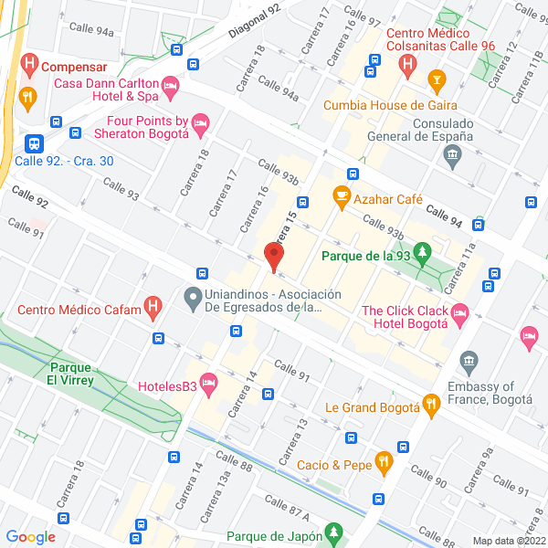 Mapa de Gerencia Y Administración De Proyectos Tecnicos S.A.S.