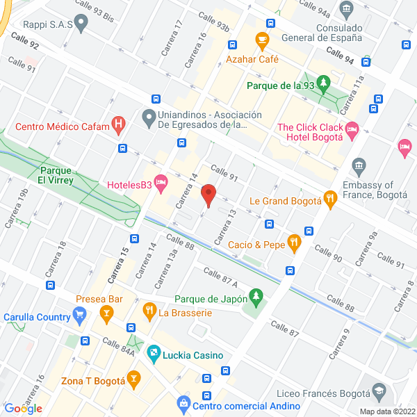 Mapa de Gestión Urbanistica Ltda.