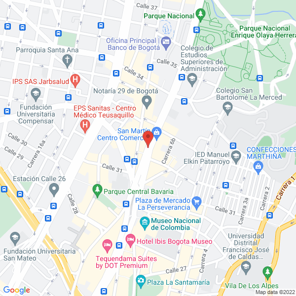 Mapa de Gestión Integral De Proyectos S.A.S.